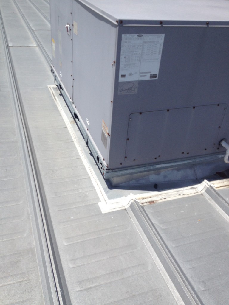 Air Conditioning Flashing Repair