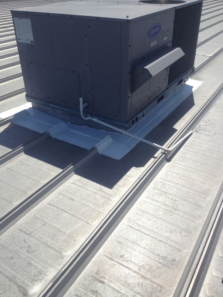 Air Conditioning Flashing Repair